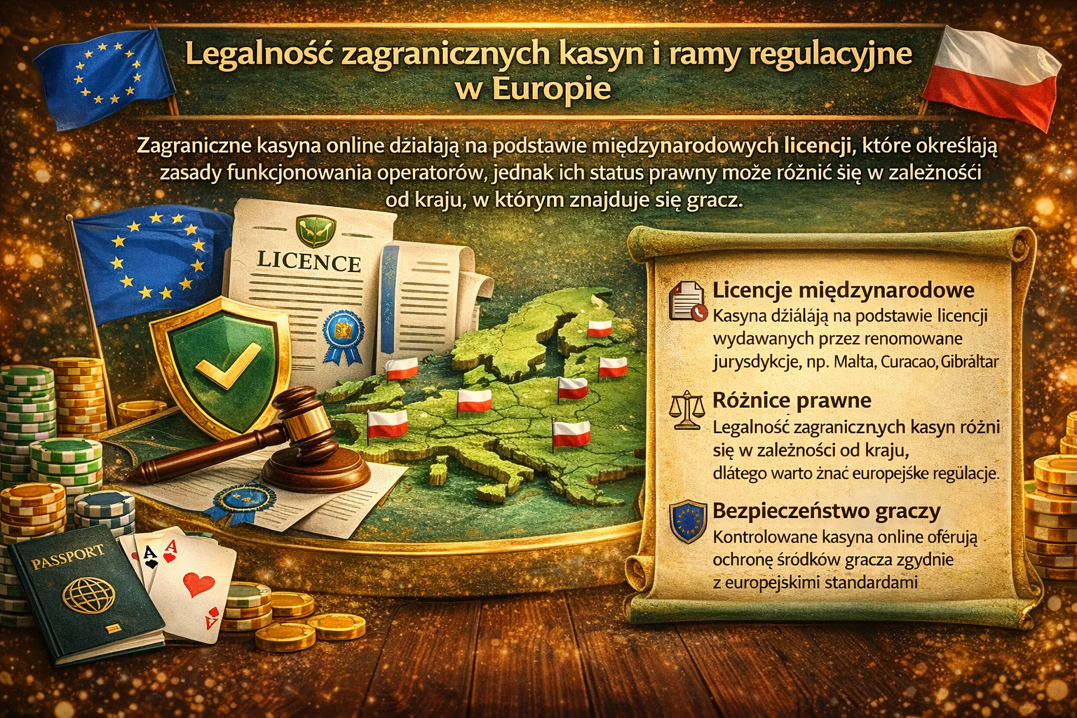 Legalność zagranicznych kasyn